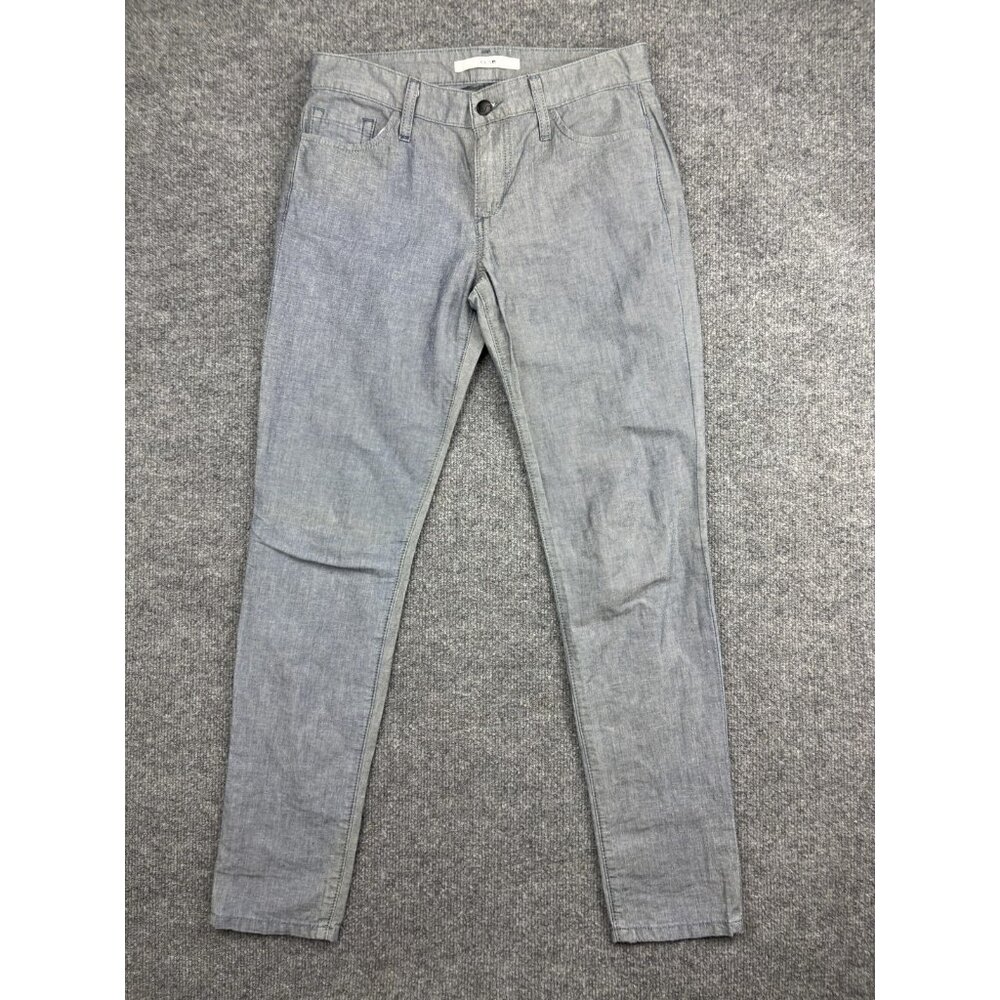 Joe's Jeans Jeans Womens 25 Gray Blue Slim‎ Fit Stretch Denim Chambray 5-Pocket